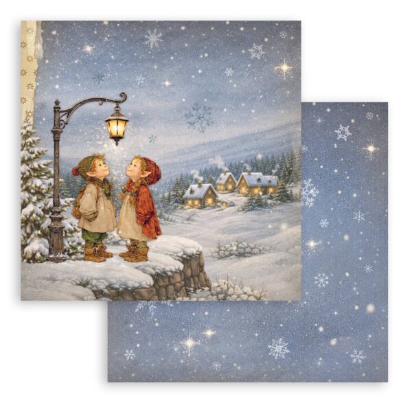 Stamperia Silent Night - Street lamp SBB1169