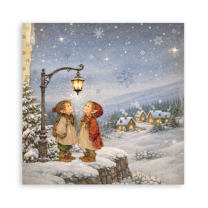 Stamperia Silent Night - 8”x8” blokk - Bilde 17