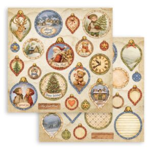 Stamperia Silent Night - 8”x8” blokk - Bilde 22