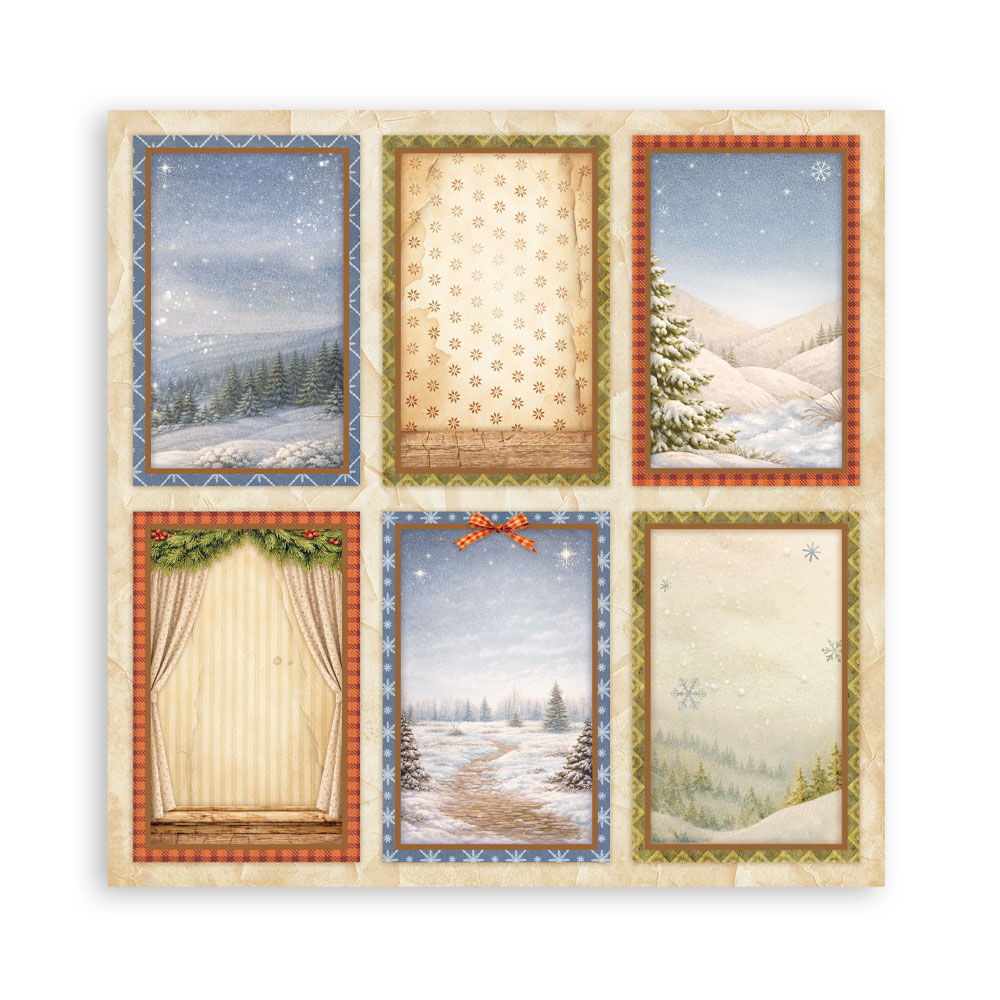 Stamperia Silent Night - 8”x8” blokk - Bilde 27