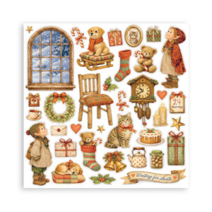 Stamperia Silent Night - 12x12 Blokk - Bilde 23