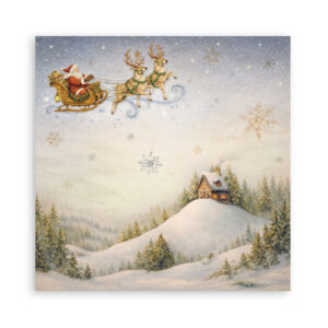Stamperia Silent Night - 8”x8” blokk - Bilde 2