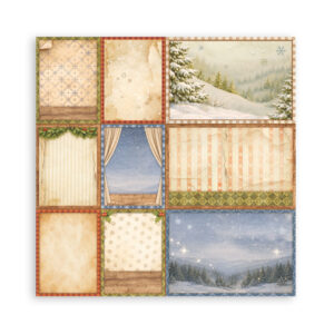 Stamperia Silent Night - 8”x8” blokk - Bilde 29