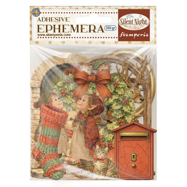 Stamperia Silent Night - Adhesive Ephemera
