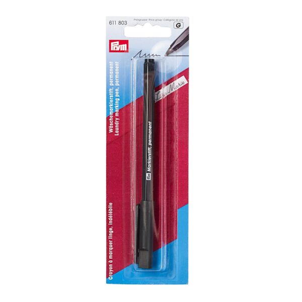 Prym Merkepenn permanent – Sort