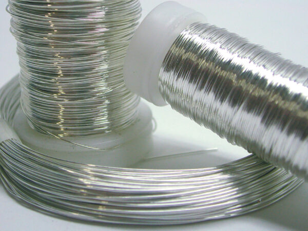 Sølvtråd 0,3mm – 50g/75m