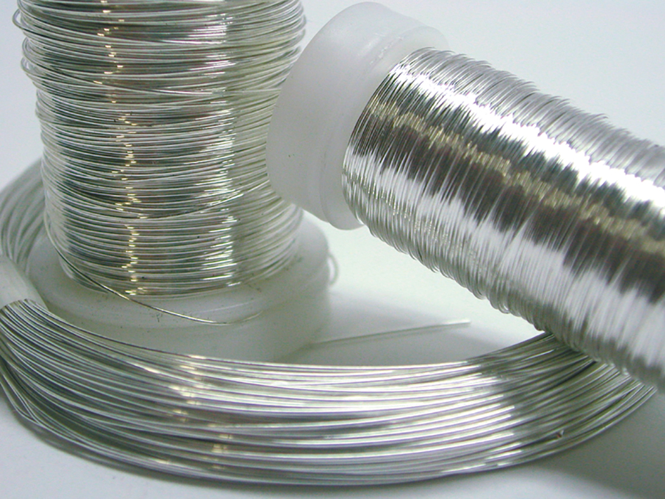 Sølvtråd 0,3mm – 50g/75m - Bilde 1