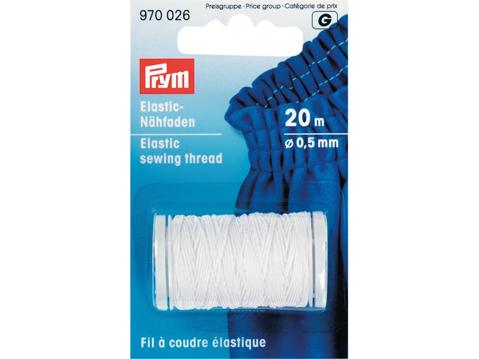 Prym Elastisk sytråd hvit - Bilde 1