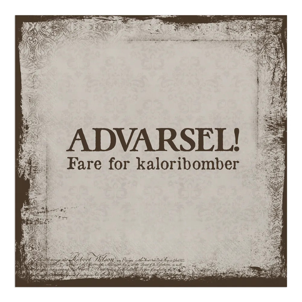 Serviett Advarsel - Bilde 1
