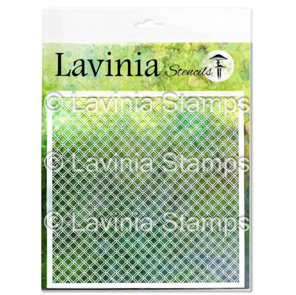 Lavinia Waffle Stencils ST047