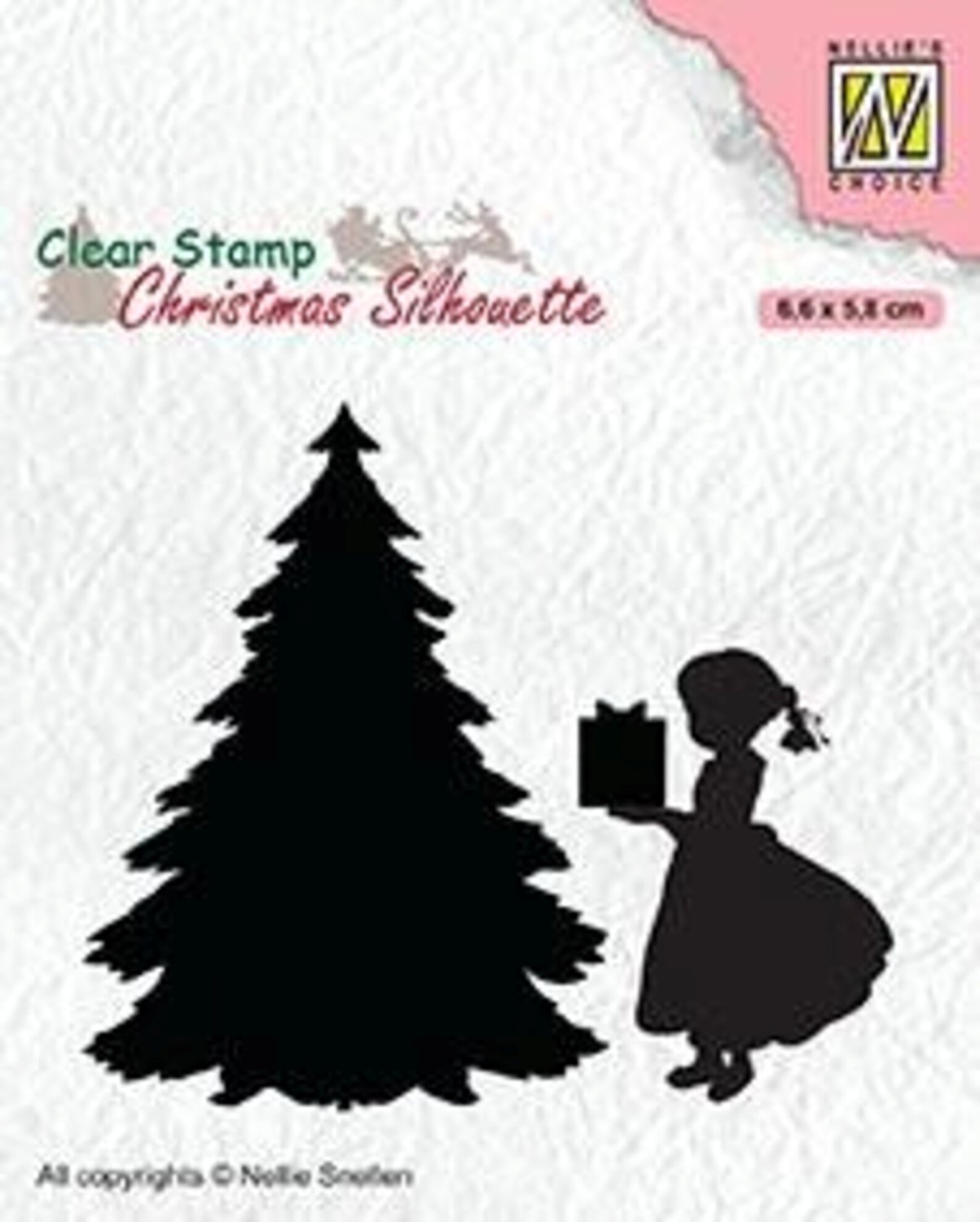 Clear Stamps "Thank you Santa" - Bilde 1