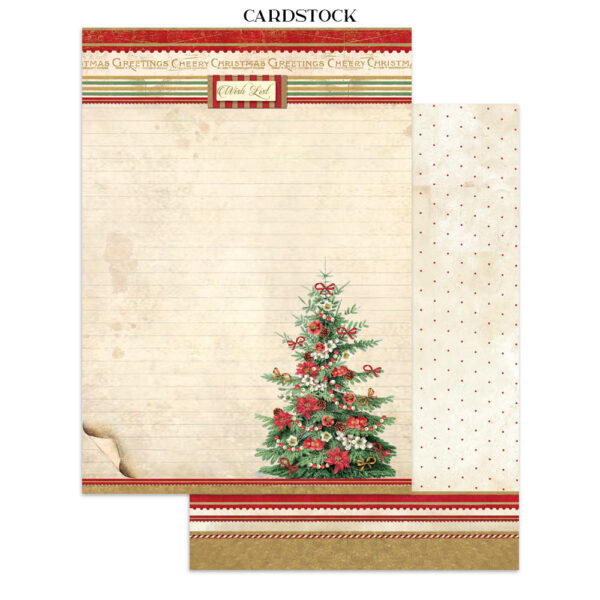 Stamperia  Classic Christmas - Art Junk journal A4