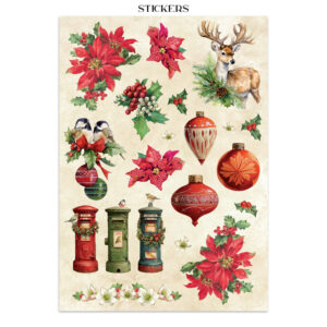 Stamperia  Classic Christmas - Art Junk journal A4 - Bilde 9