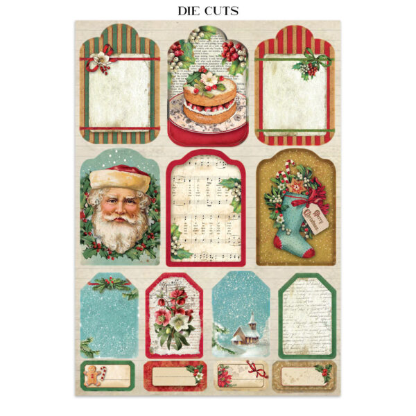 Stamperia  Classic Christmas - Art Junk journal A4