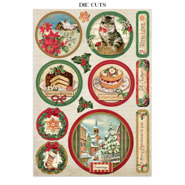 Stamperia  Classic Christmas - Art Junk journal A4