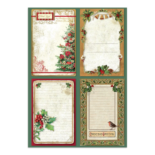Stamperia  Classic Christmas - Art Junk journal A4