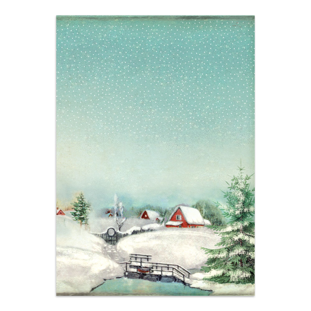 Stamperia  Classic Christmas - Art Junk journal A4 - Bilde 23
