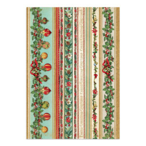 Stamperia  Classic Christmas - Art Junk journal A4 - Bilde 30