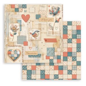 Stamperia Family - 12x12 Blokk - Bilde 7