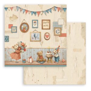 Stamperia Family - 12x12 Blokk - Bilde 10