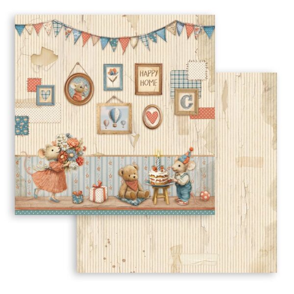 Stamperia Family - 12x12 Blokk