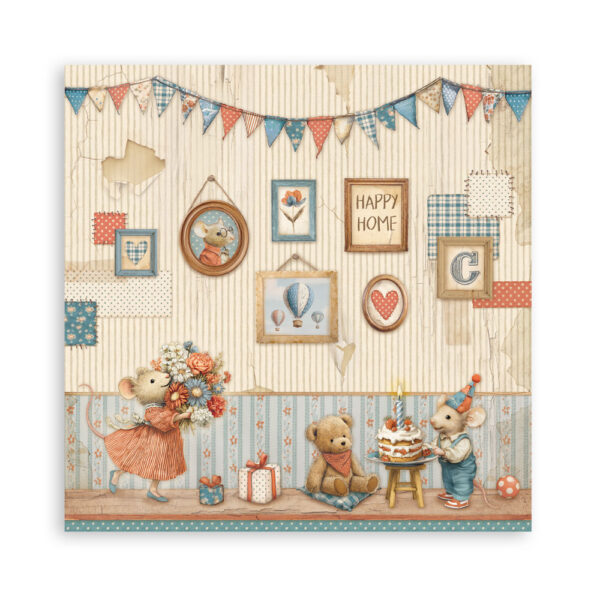 Stamperia Family - 12x12 Blokk