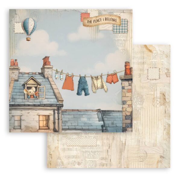 Stamperia Family - 12x12 Blokk