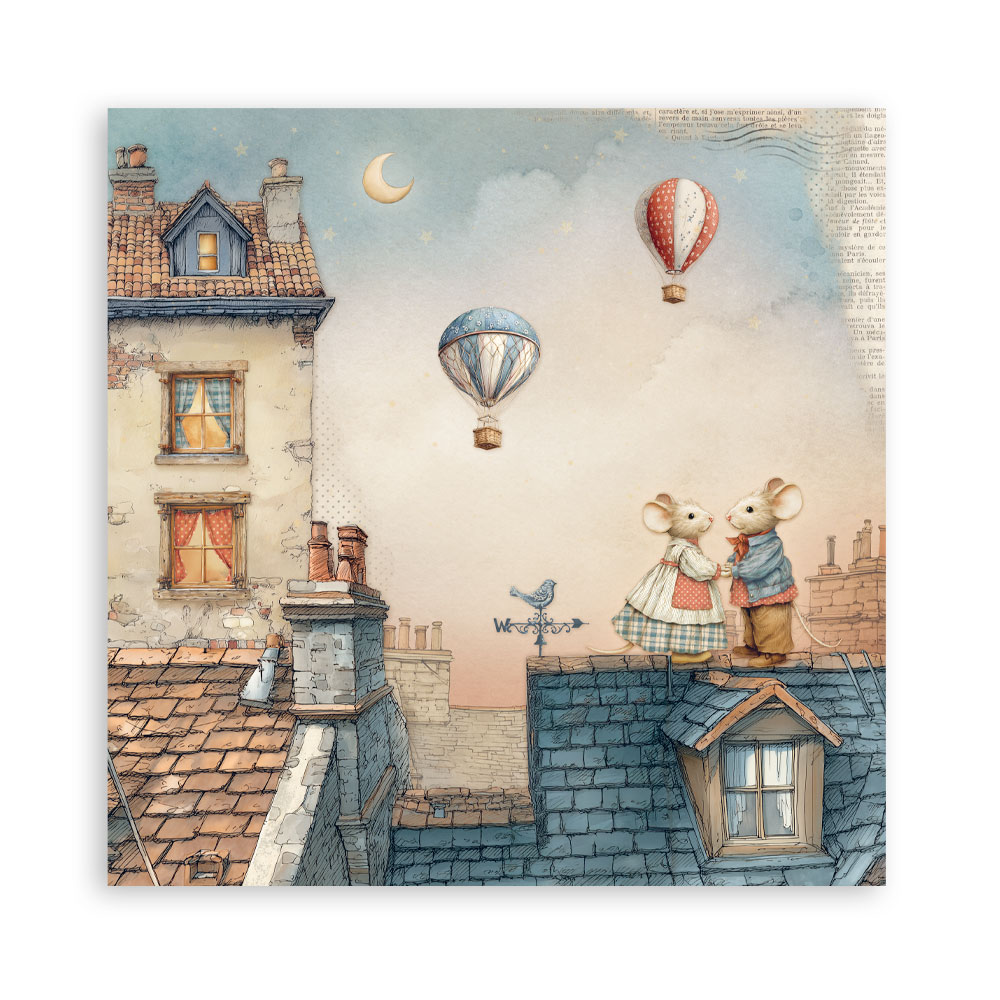 Stamperia Family - 12x12 Blokk - Bilde 20