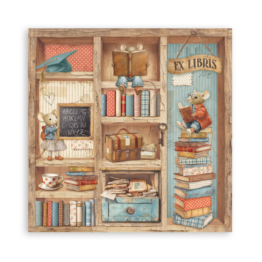 Stamperia Family - 12x12 Blokk - Bilde 23