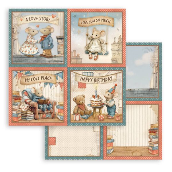 Stamperia Family - 12x12 Blokk