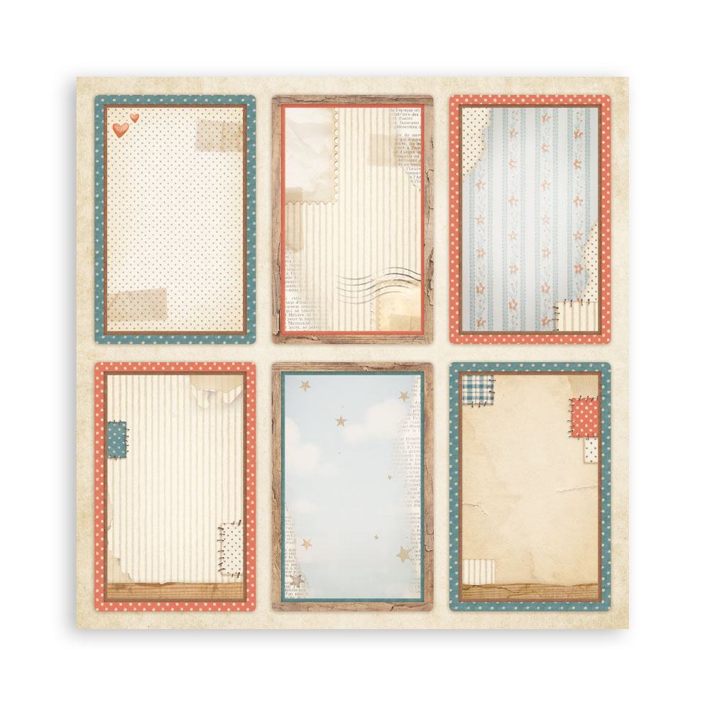 Stamperia Family - 12x12 Blokk - Bilde 30