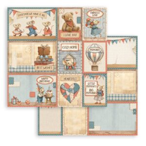 Stamperia Family - 12x12 Blokk - Bilde 31
