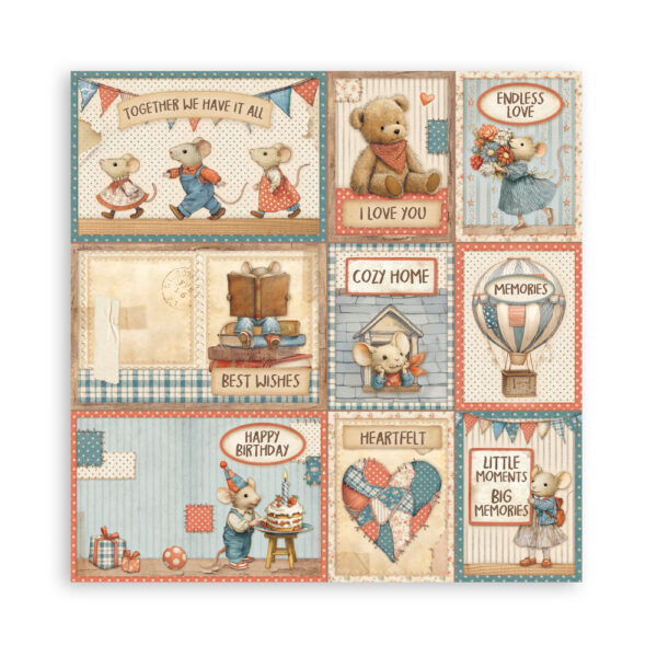 Stamperia Family - 12x12 Blokk