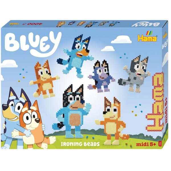 Hama Midi Sett Gaveeske – Bluey