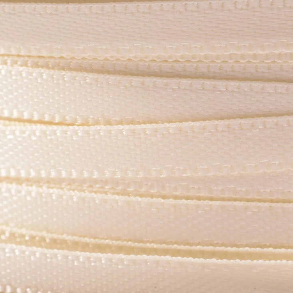 Silkebånd 1met X 3mm Off White