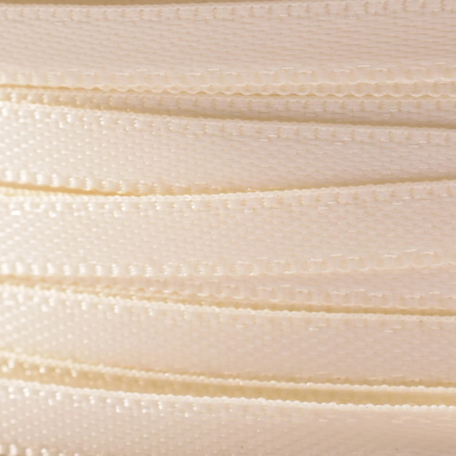 Silkebånd 1met X 3mm Off White - Bilde 2