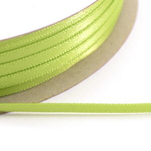 Silkebånd 1met X 3mm Lys Grønn - Bilde 1