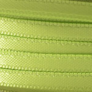 Silkebånd 1met X 3mm Lys Grønn - Bilde 2
