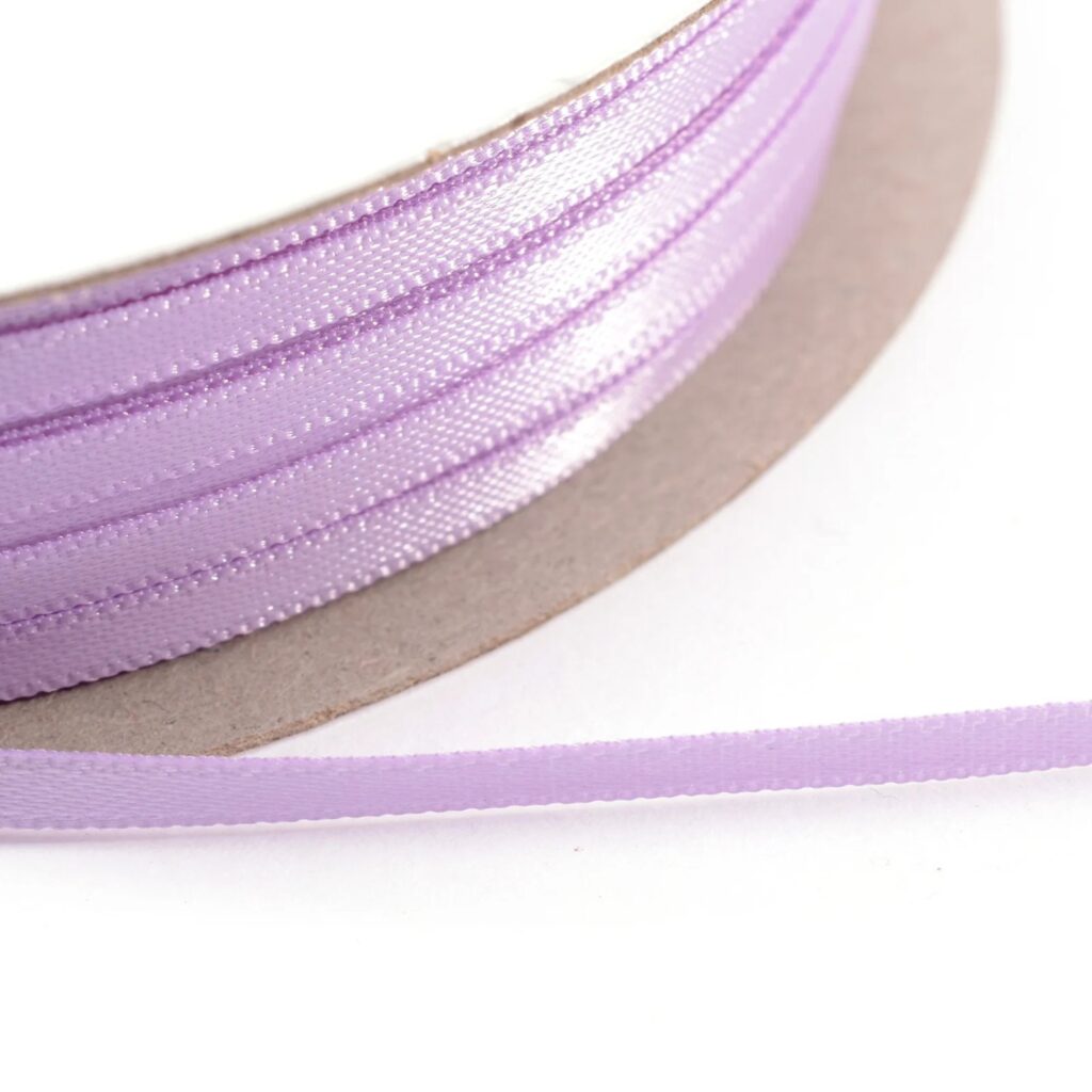 Silkebånd 1met X 3mm Lilla