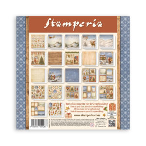 Stamperia Silent Night - 8”x8” blokk 22 ensidige ark - Bilde 22
