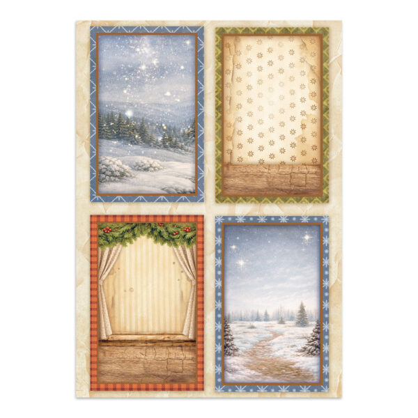 Stamperia Silent Night - Art Junk journal A5