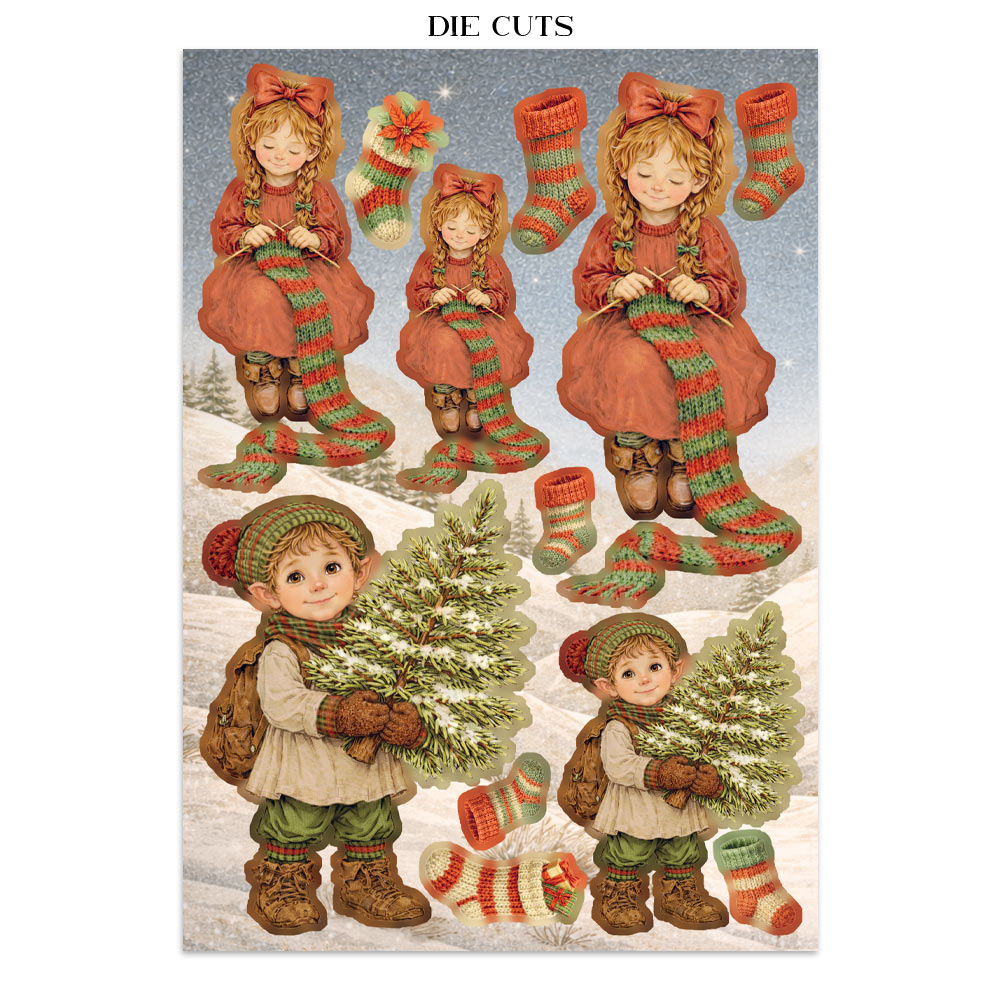 Stamperia Silent Night - Art Junk journal A5 - Bilde 25