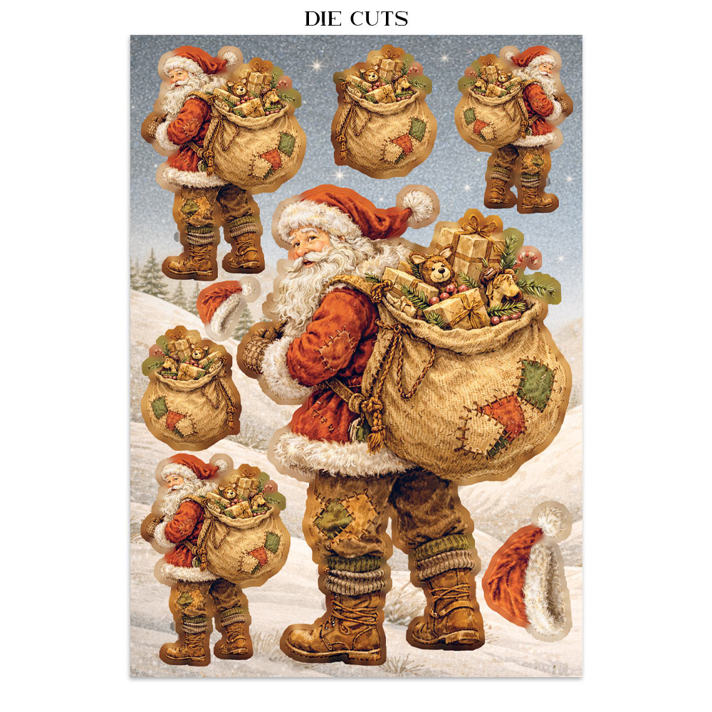 Stamperia Silent Night - Art Junk journal A5 - Bilde 26