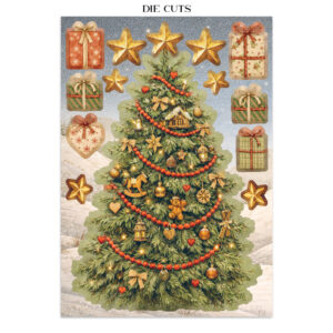 Stamperia Silent Night - Art Junk journal A5 - Bilde 27