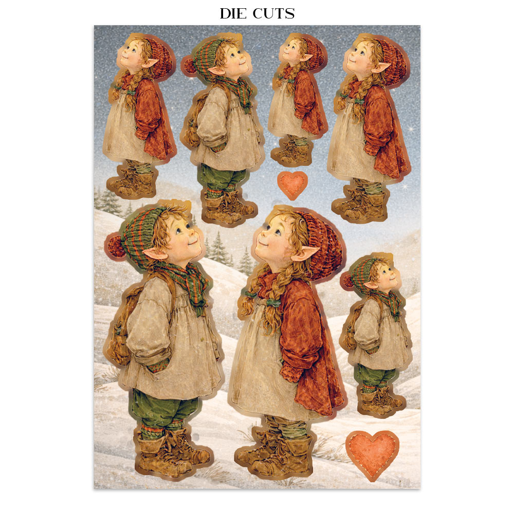 Stamperia Silent Night - Art Junk journal A5 - Bilde 28