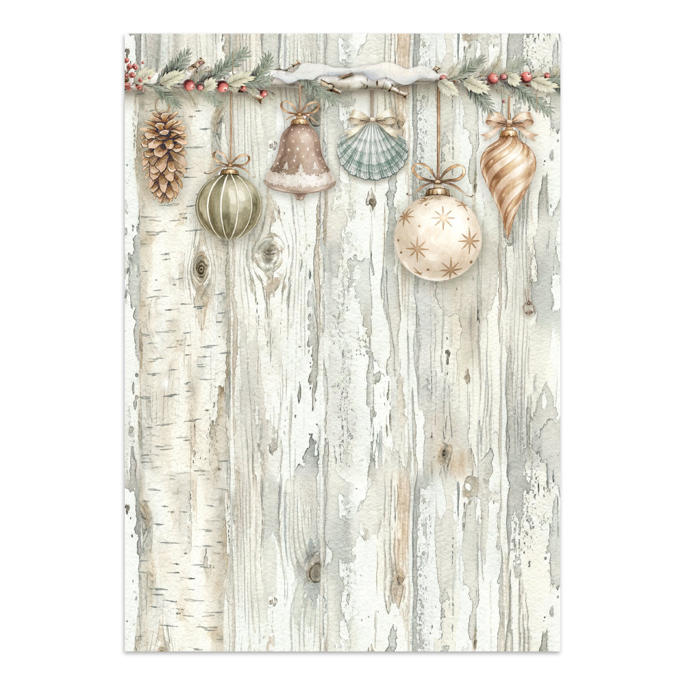 Stamperia White Christmas - Art Junk journal A5 - Bilde 7
