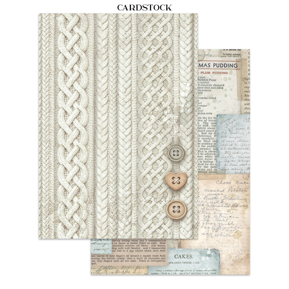 Stamperia White Christmas - Art Junk journal A5 - Bilde 8