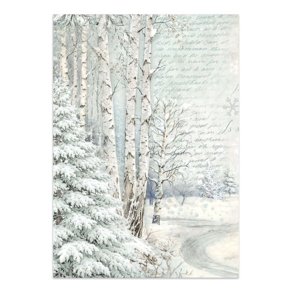 Stamperia White Christmas - Art Junk journal A5 - Bilde 11
