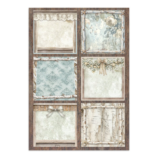 Stamperia White Christmas - Art Junk journal A5