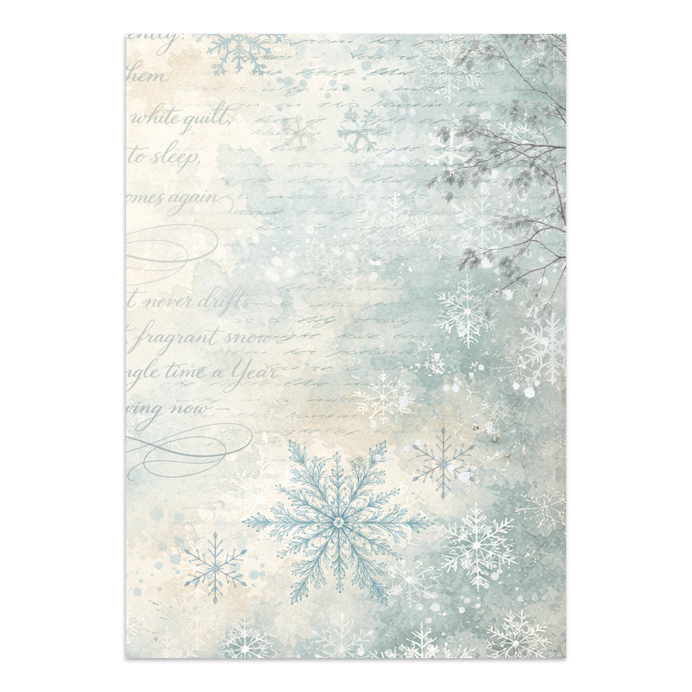 Stamperia White Christmas - Art Junk journal A5 - Bilde 17